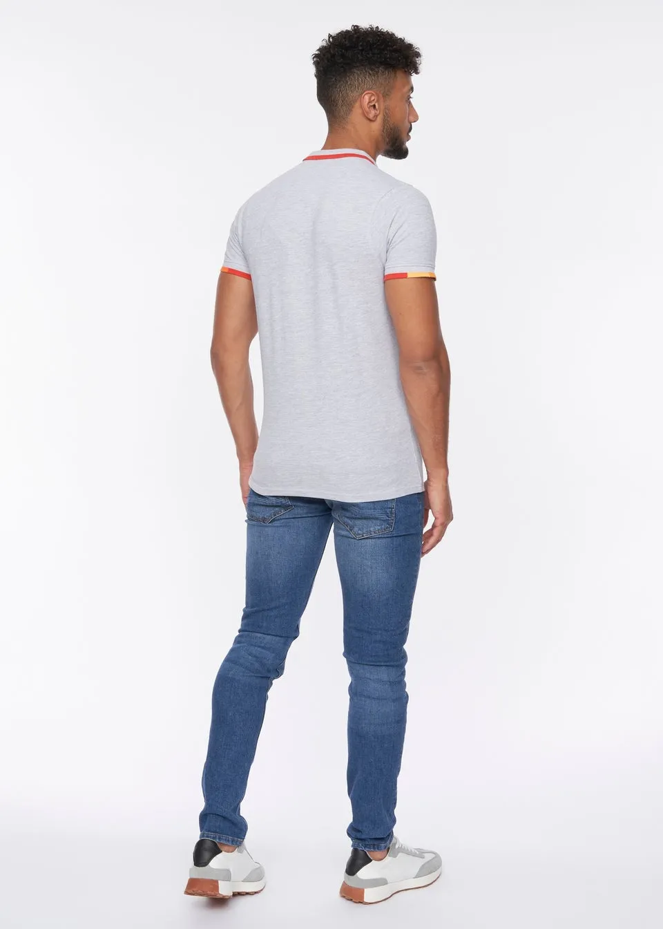 Crosshatch Grey Marl Chemfort Polo