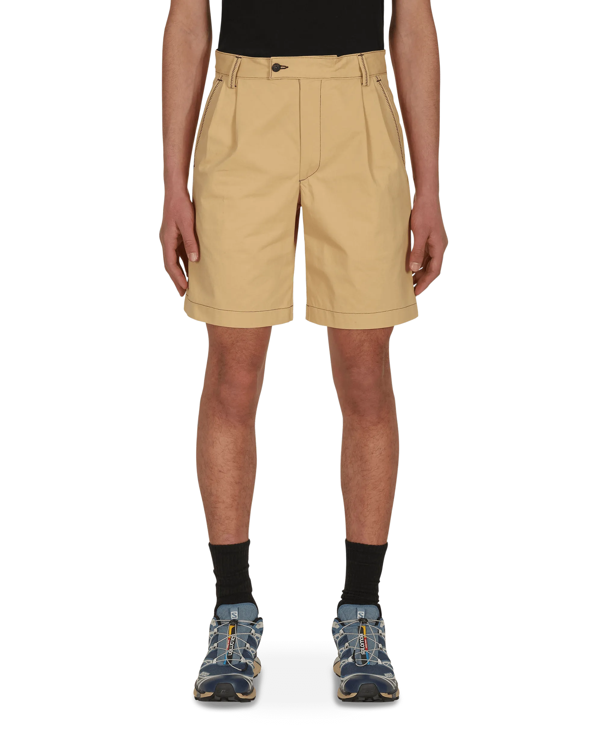 Dad Shorts Beige