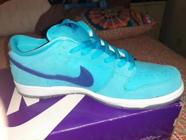 Deadstock Nike SB Dunk Low Pro Blue Fury Deep Royal Hypn...