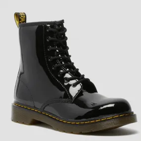 Dr Martens Junior 1460 Black Patent Ankle Boot