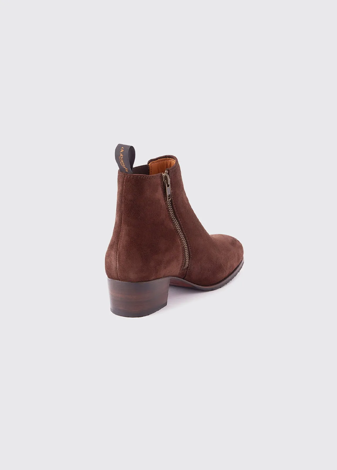 Dubarry Bray Chelsea Boot - Cigar Suede - Gillanders.ie Town & Country Clothing