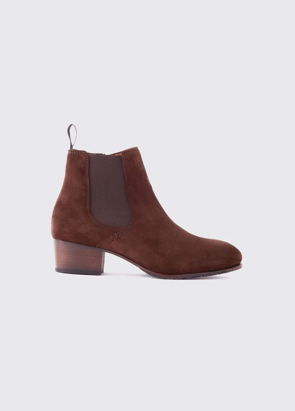 Dubarry Bray Chelsea Boot - Cigar Suede - Gillanders.ie Town & Country Clothing