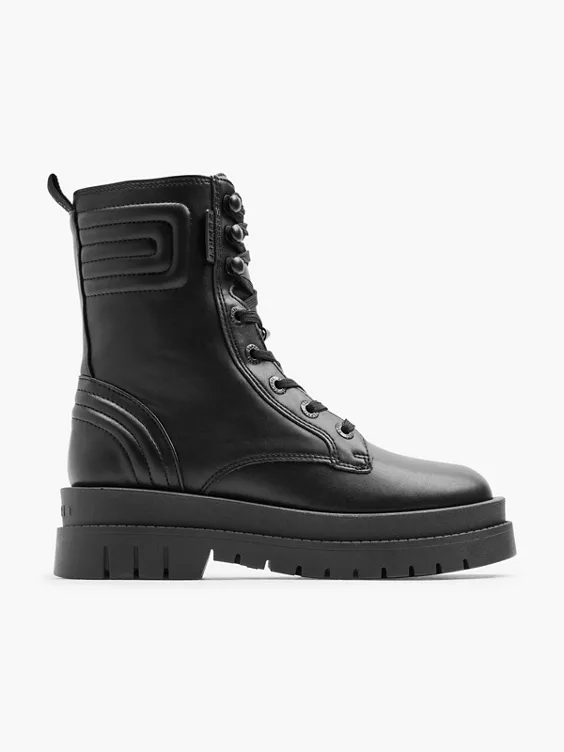 Esprit  Ankle Biker Boot with Panel Details