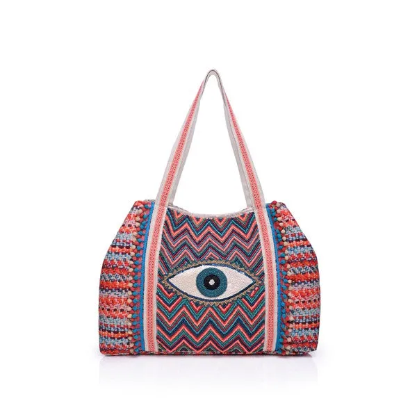 Evil Eye Tote Shoulder Handbag