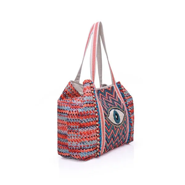 Evil Eye Tote Shoulder Handbag