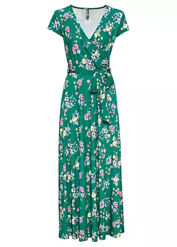 Floral Wrap Dress by bonprix | Look Again