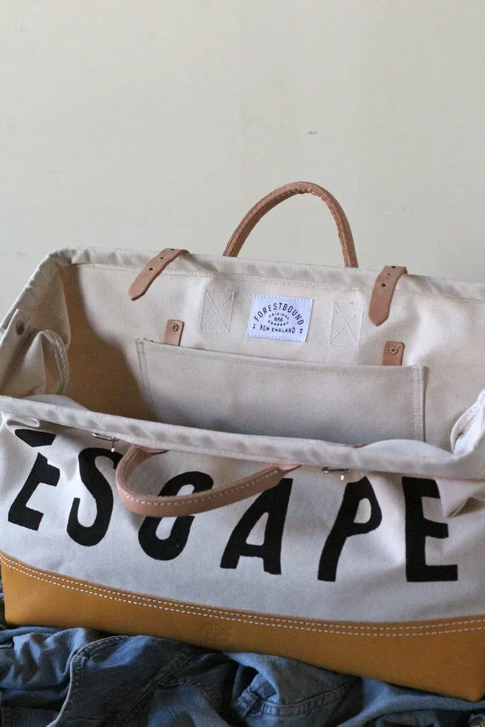 Forestbound ESCAPE Weekender Canvas Tote