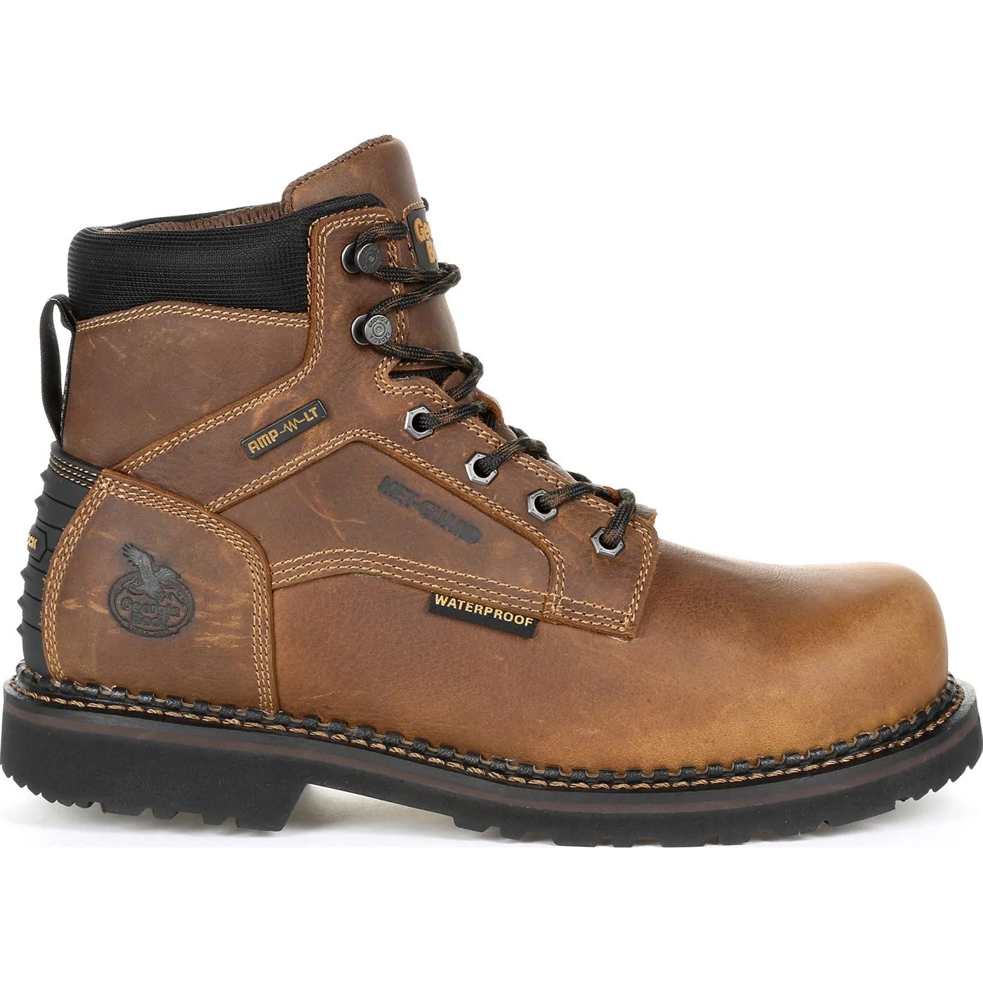 Georgia Giant Revamp Steel Toe Internal Met-Guard Waterproof Work Boot