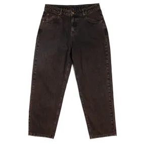 Girl Washed Jeans Brown