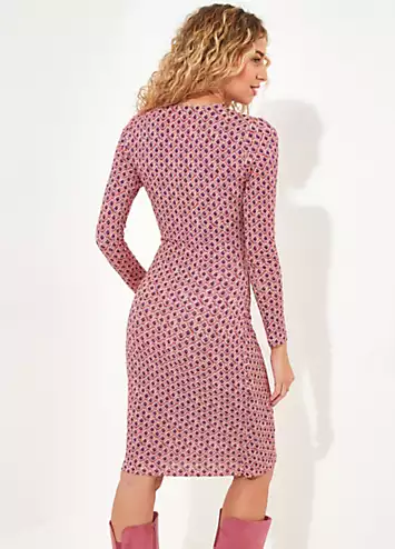 Gorgeous Geo Wrap Jersey Dress by Joe Browns | Look Again