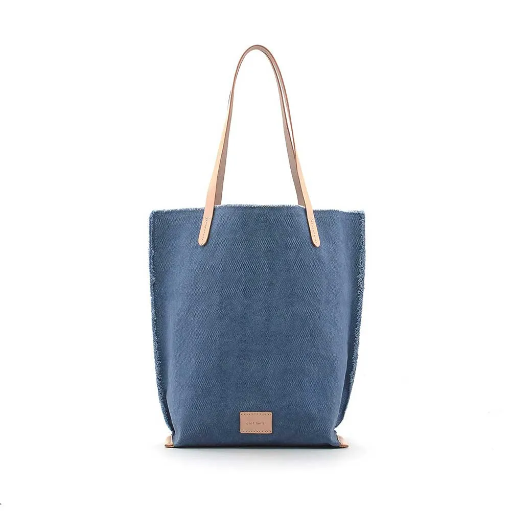 Graf Lantz Hana Tote Canvas - Blue Canvas