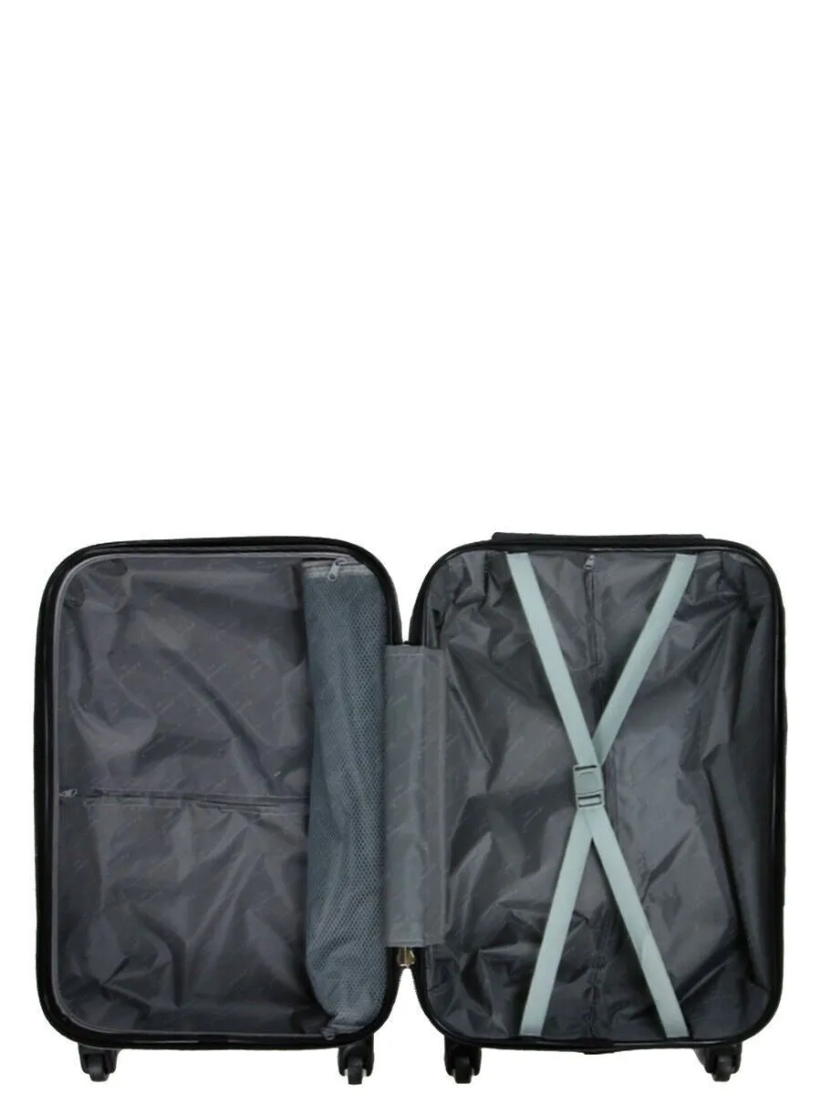 Hard Shell Cabin 55 x 36 x 20 cm Suitcase Suitable for Easyjet, Ryanair