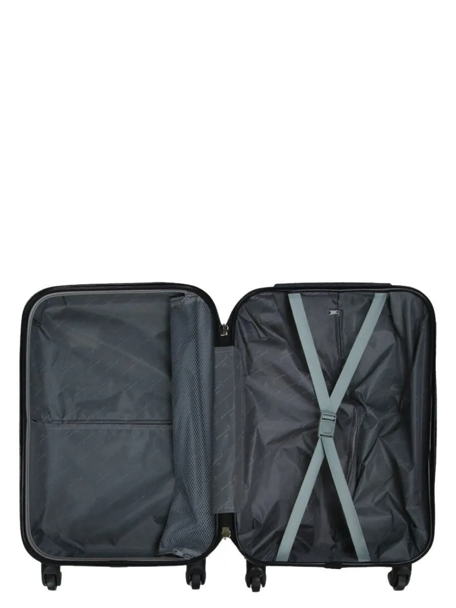 Hard Shell Cabin 55 x 36 x 20 cm Suitcase Suitable for Easyjet, Ryanair