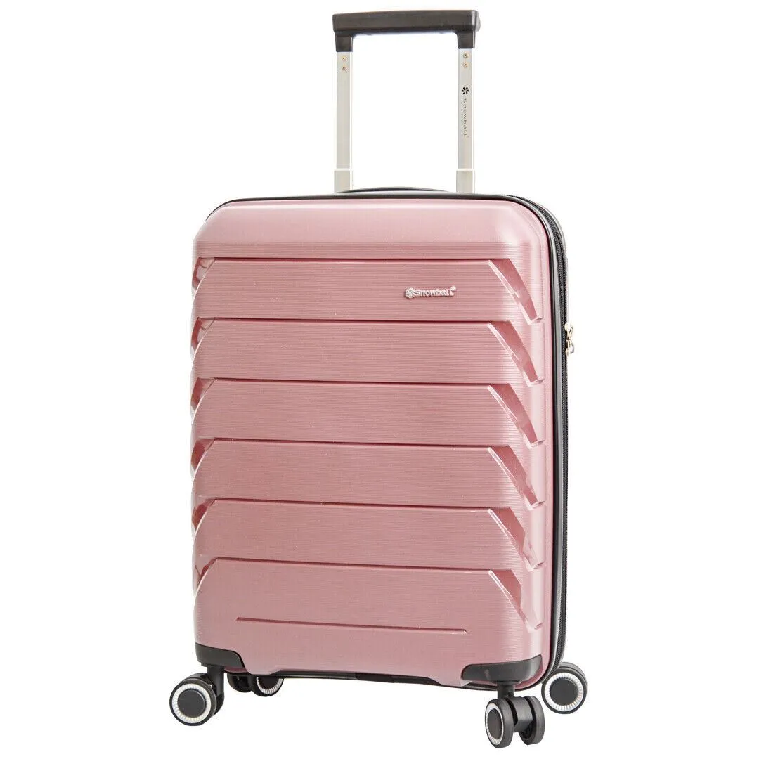 Hard Shell Cabin 55 x 38 x 21.5 cm Suitcase Suitable for Easyjet, Ryanair