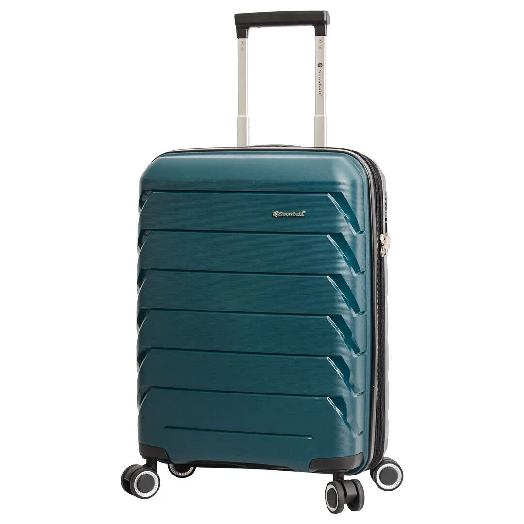 Hard Shell Cabin 55 x 38 x 21.5 cm Suitcase Suitable for Easyjet, Ryanair