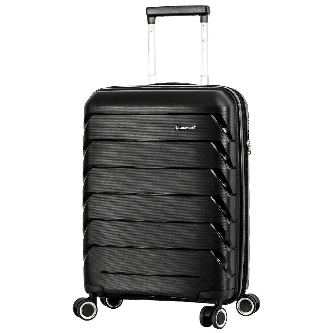 Hard Shell Cabin 55 x 38 x 21.5 cm Suitcase Suitable for Easyjet, Ryanair