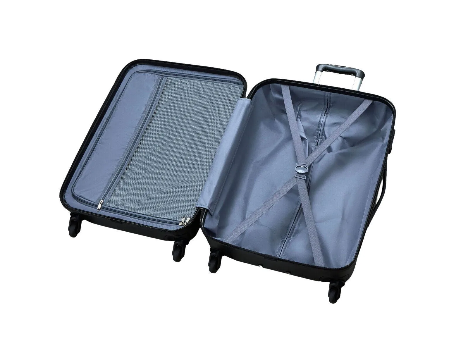 Hard Shell Cabin 55 x 39 x 21 cm Suitcase Suitable for Easyjet, Ryanair