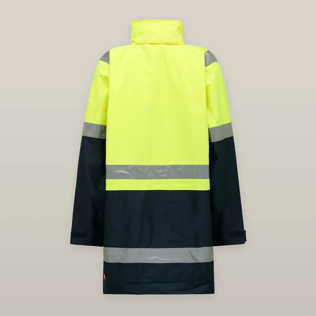 Hard Yakka Hi-Vis 4-In-1 Taped Wet Weather Jacket (Y06057)-