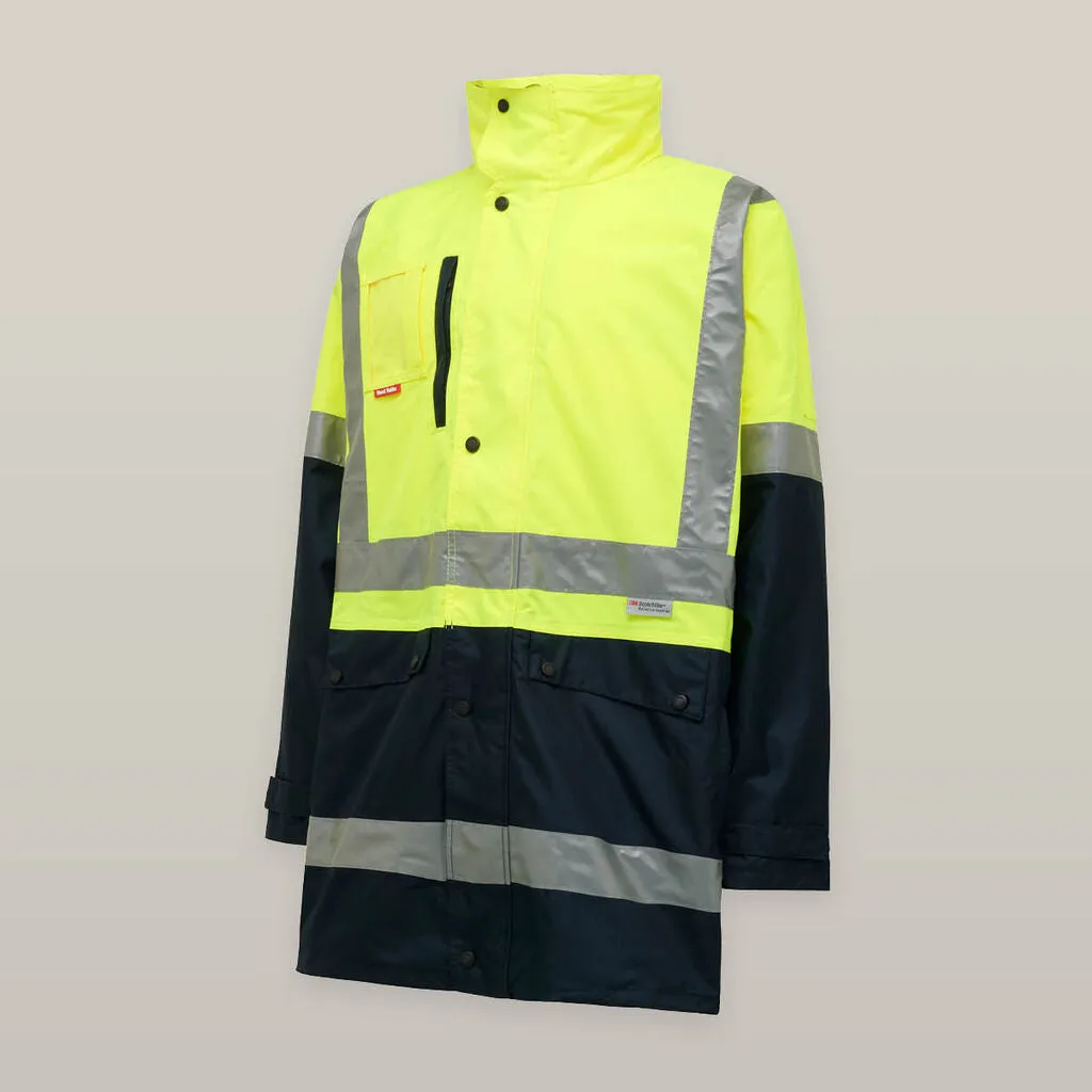 Hard Yakka Hi-Vis 4-In-1 Taped Wet Weather Jacket (Y06057)-