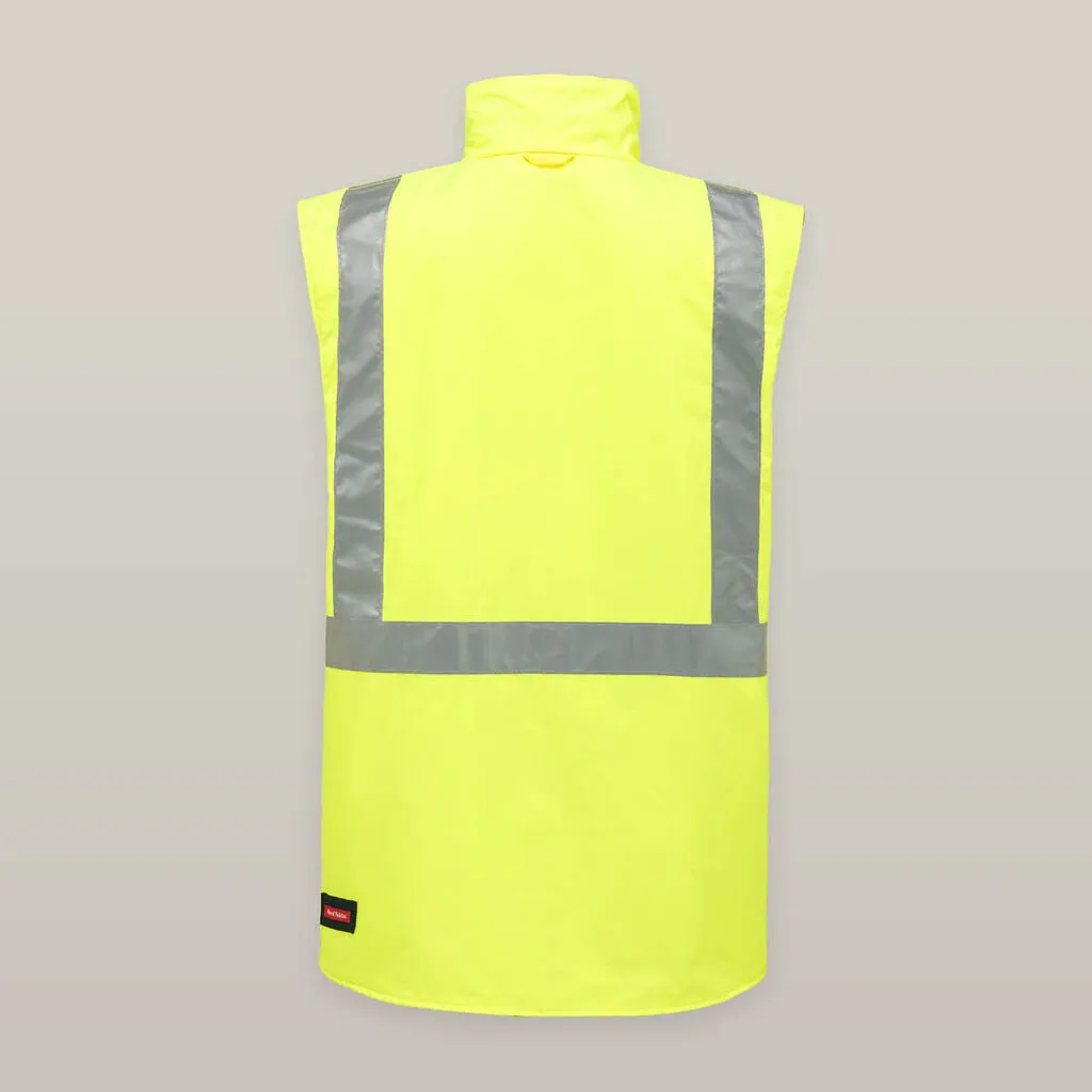 Hard Yakka Hi-Vis 4-In-1 Taped Wet Weather Jacket (Y06057)-