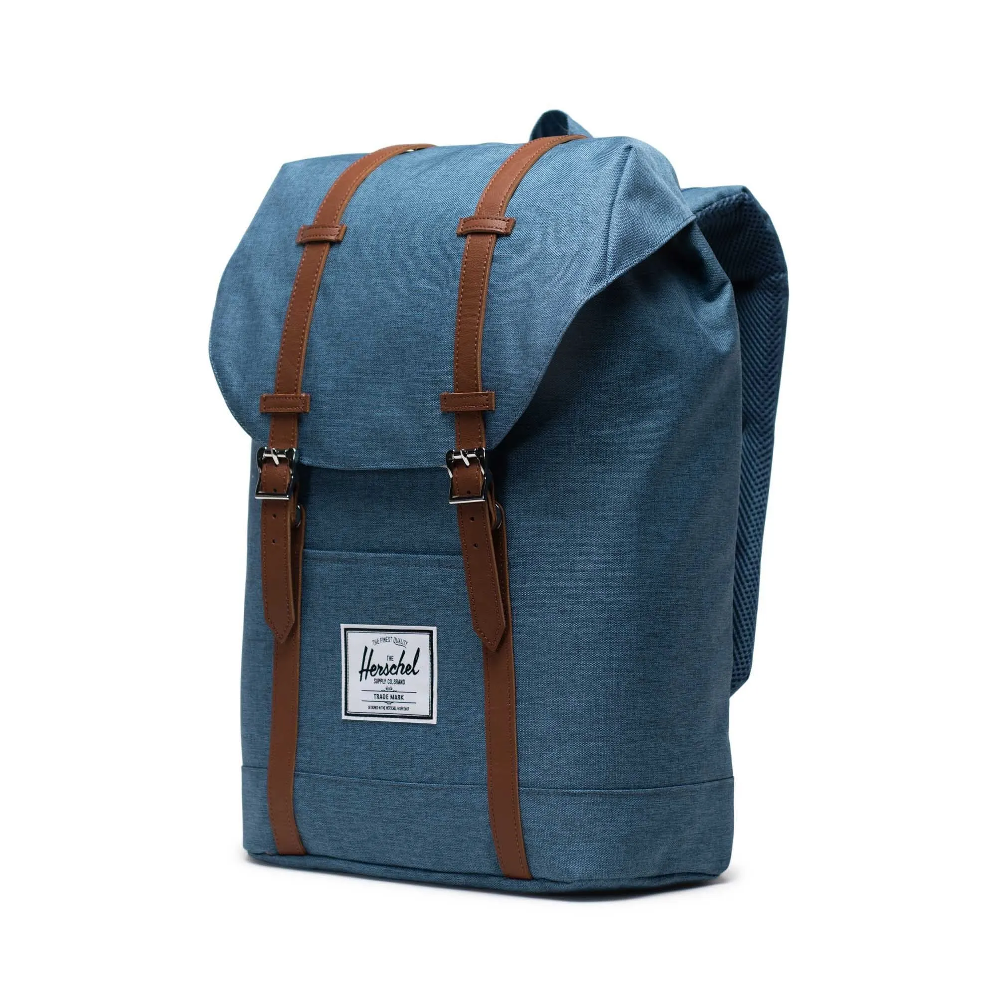 Herschel Retreat Backpack-Copen Blue Crosshatch