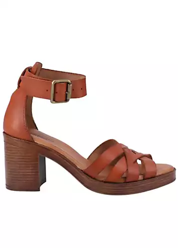 Hush Puppies Ladies Tan Giselle Sandals | Grattan