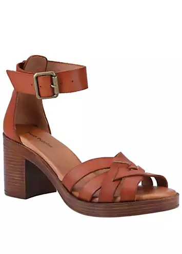 Hush Puppies Ladies Tan Giselle Sandals | Grattan