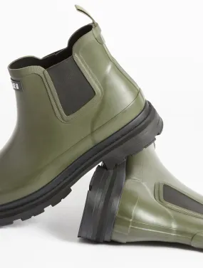 Hybrid ankle rain boot for unbeatable style