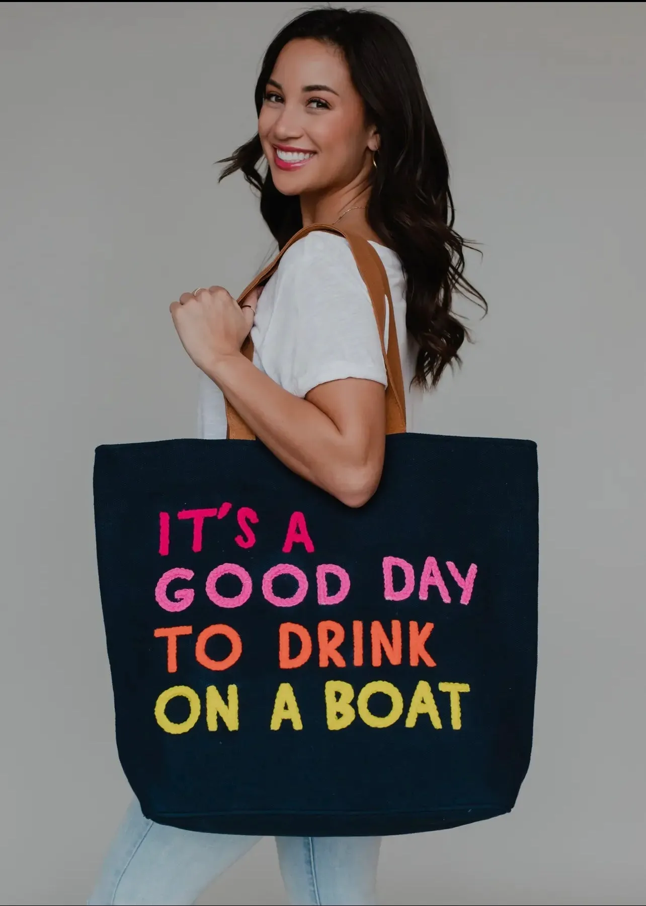 “It’s A Good Day To Drink On A Boat” Tote