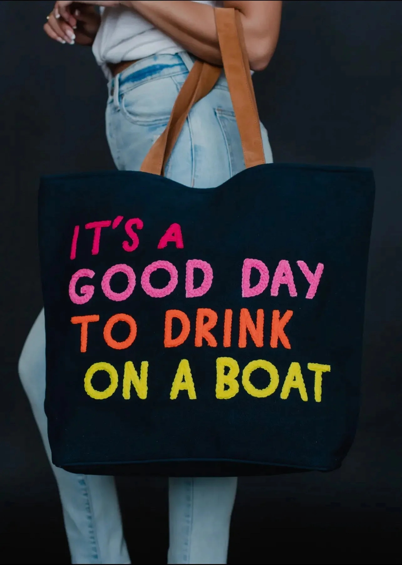 “It’s A Good Day To Drink On A Boat” Tote