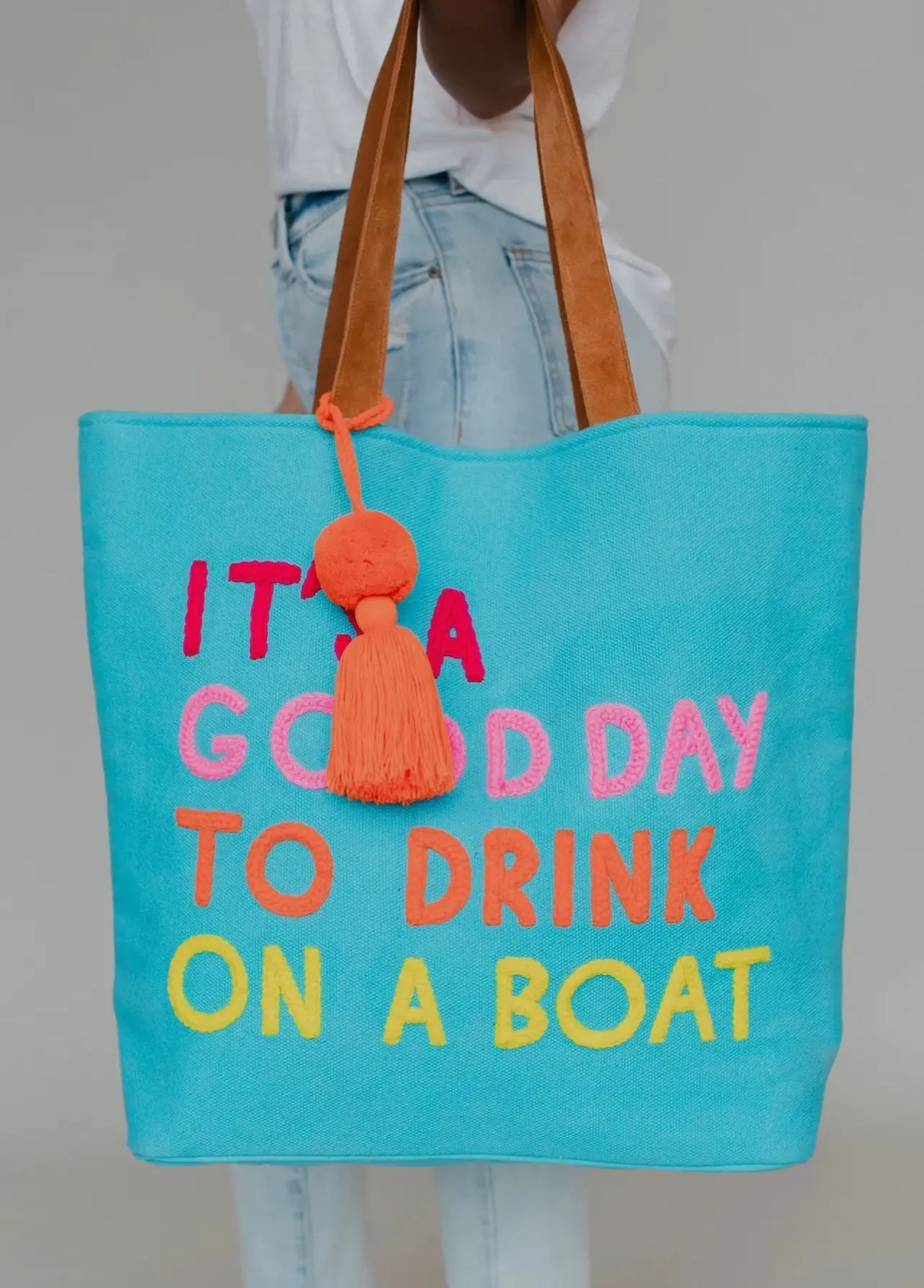 “It’s A Good Day To Drink On A Boat” Tote