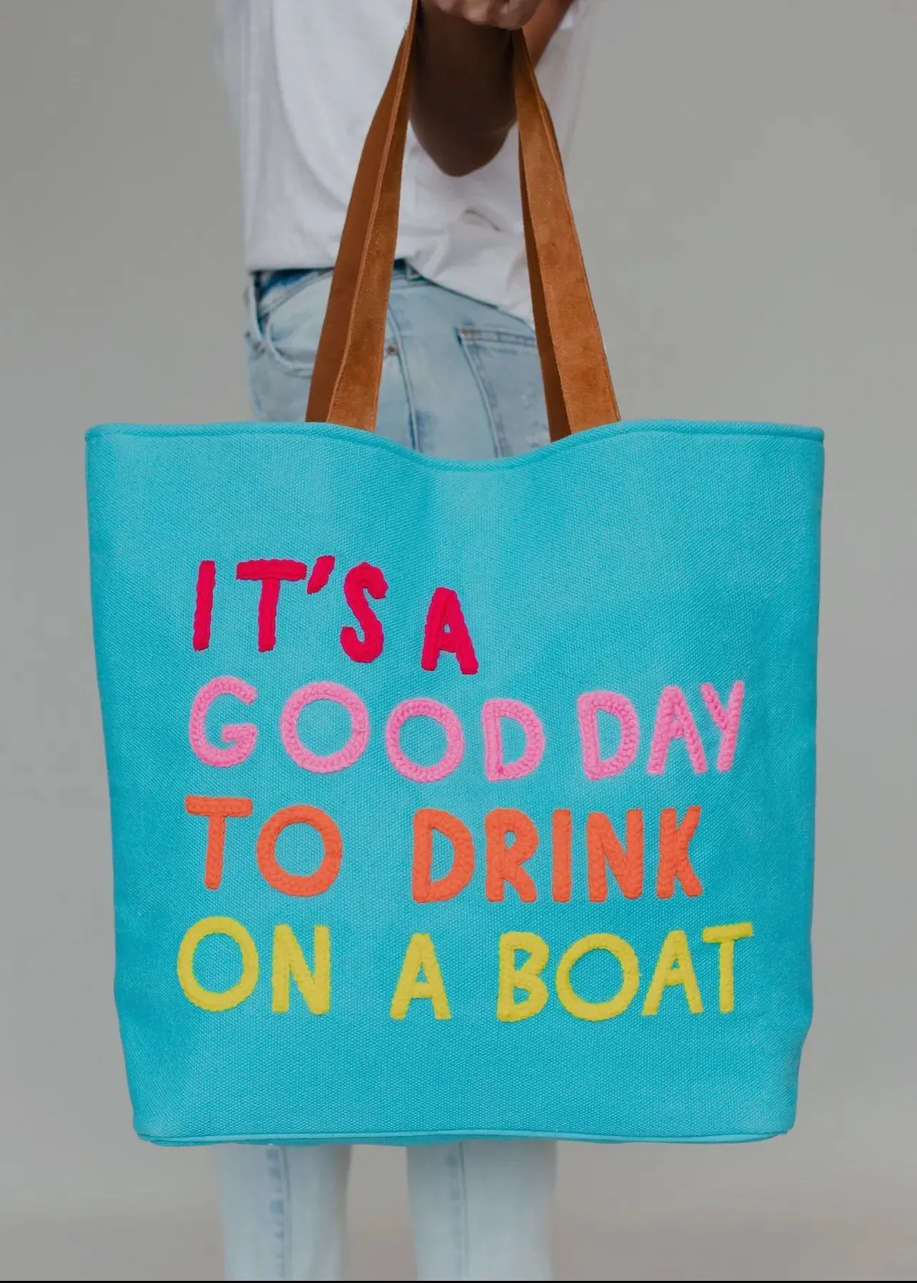 “It’s A Good Day To Drink On A Boat” Tote