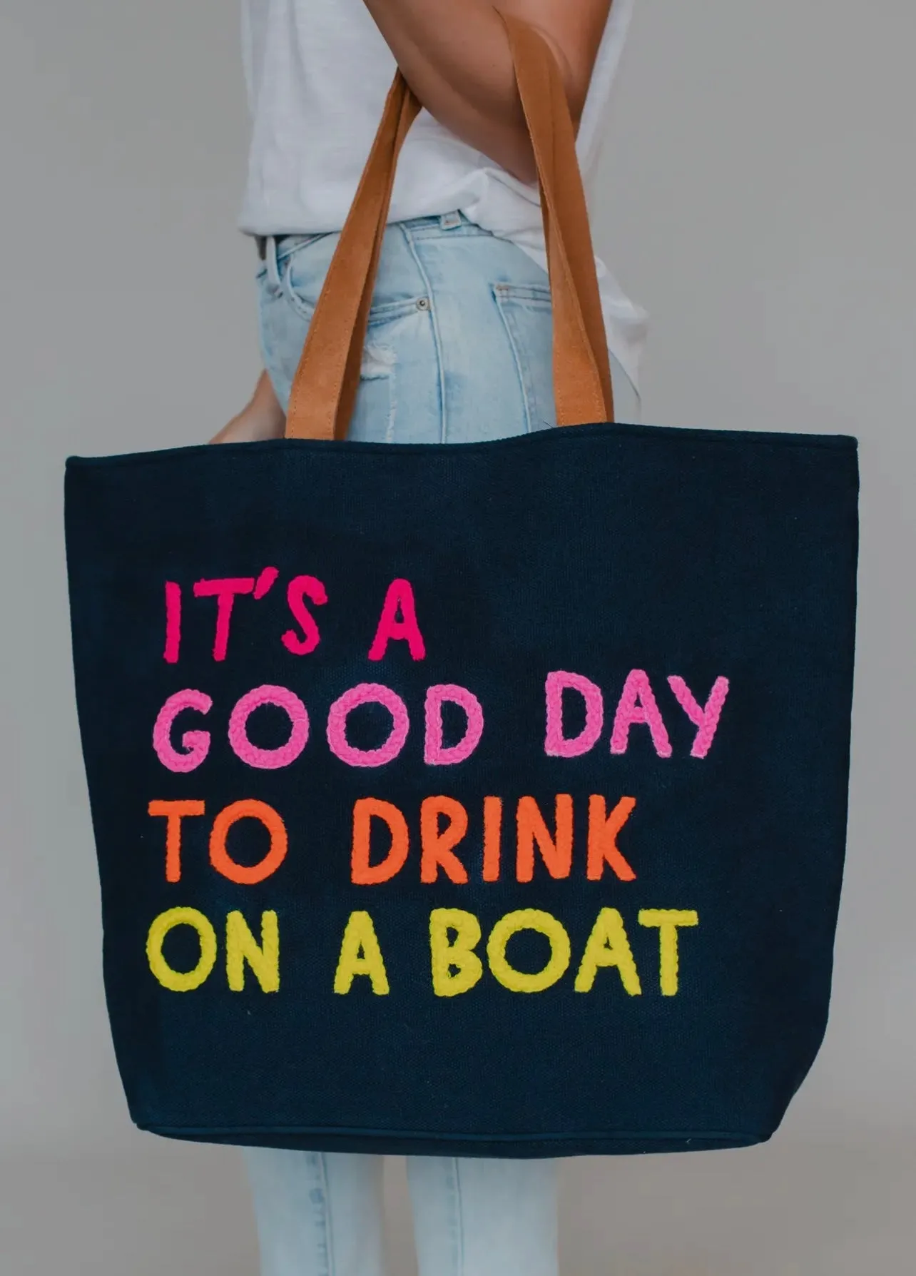 “It’s A Good Day To Drink On A Boat” Tote