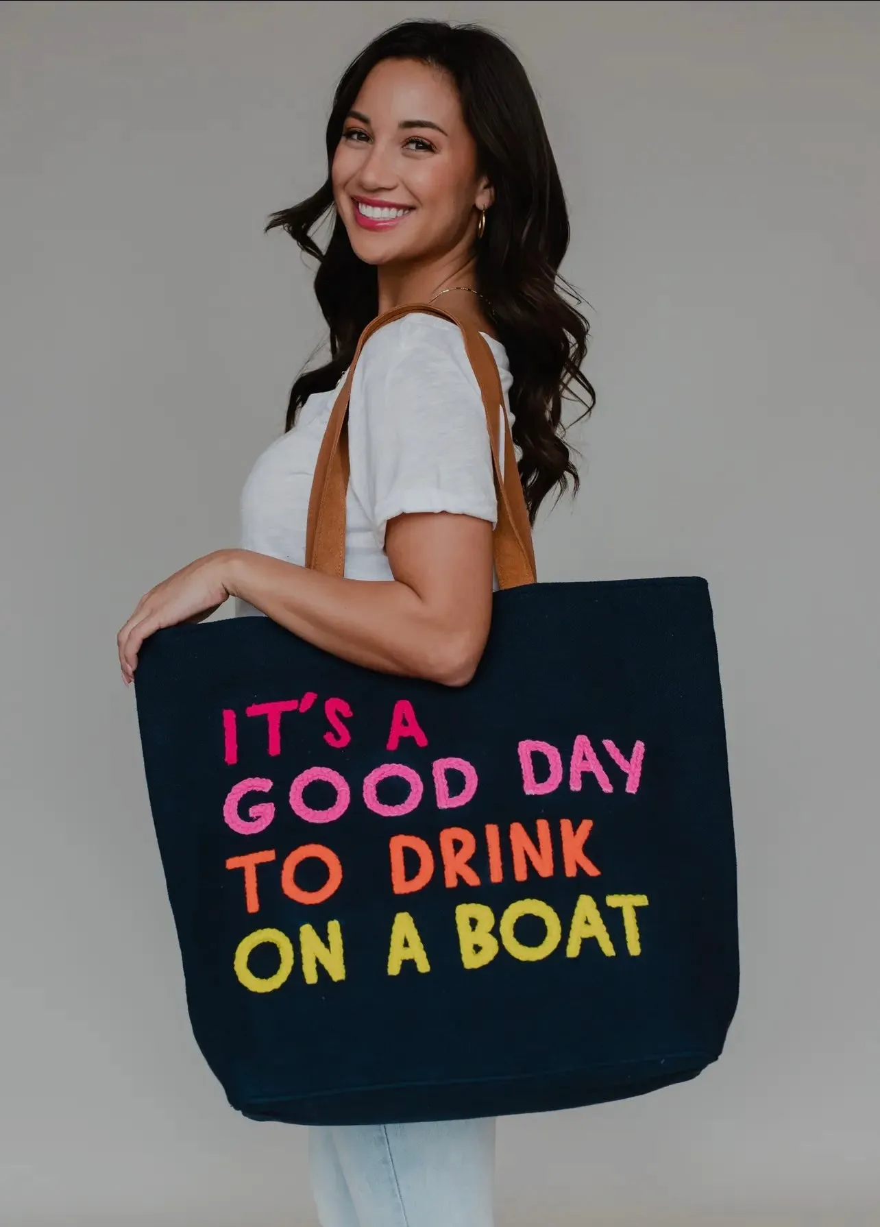 “It’s A Good Day To Drink On A Boat” Tote