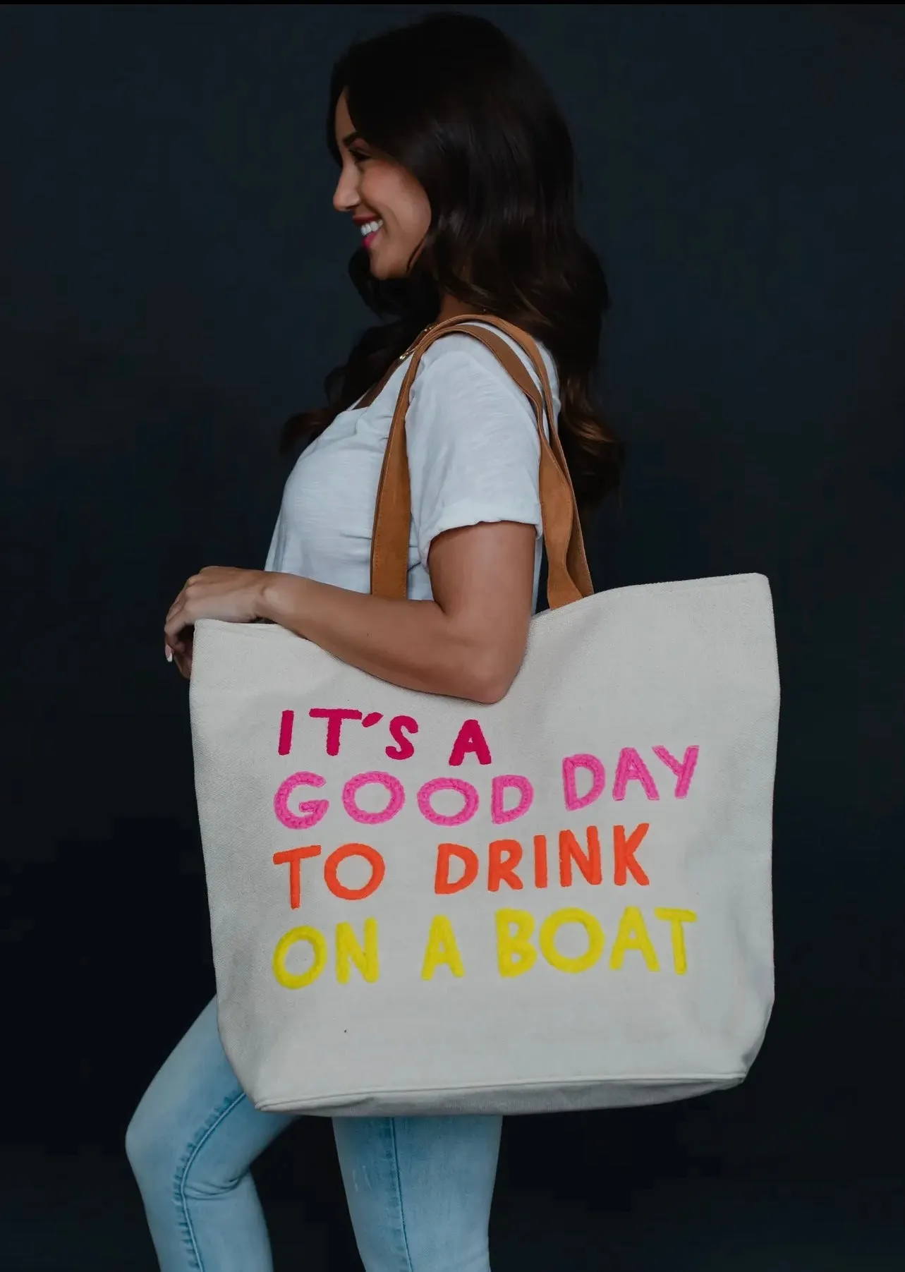 “It’s A Good Day To Drink On A Boat” Tote