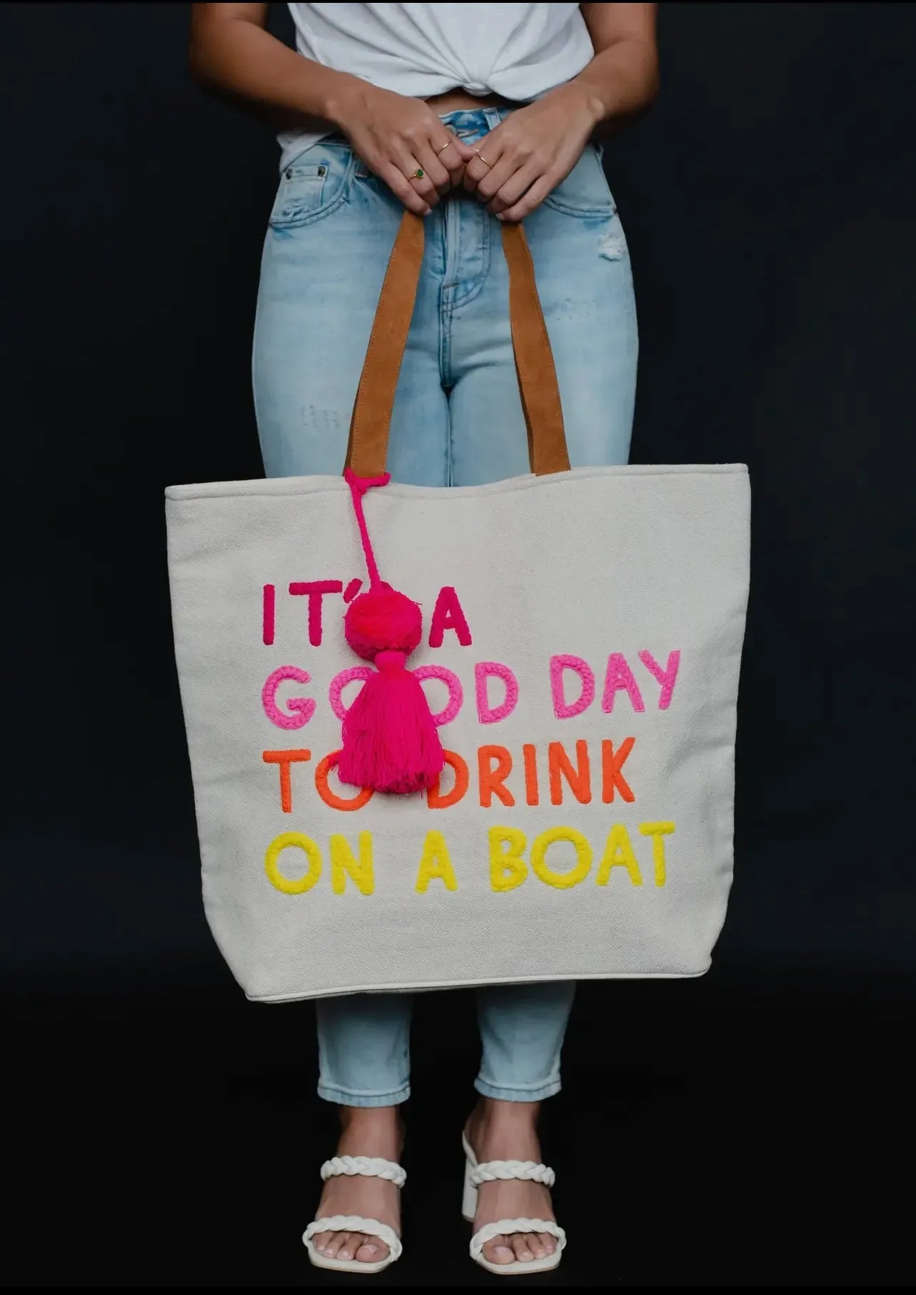 “It’s A Good Day To Drink On A Boat” Tote