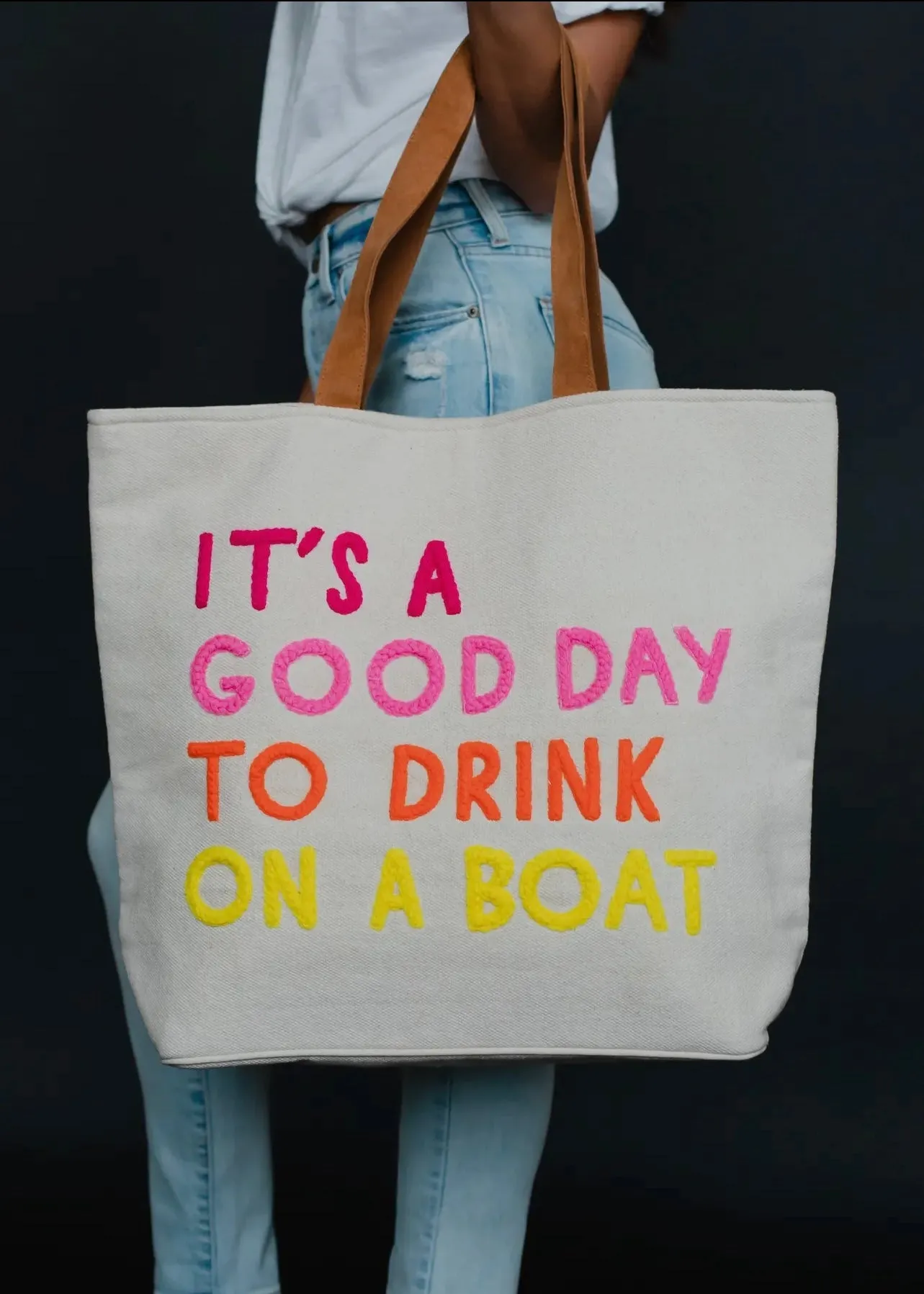 “It’s A Good Day To Drink On A Boat” Tote