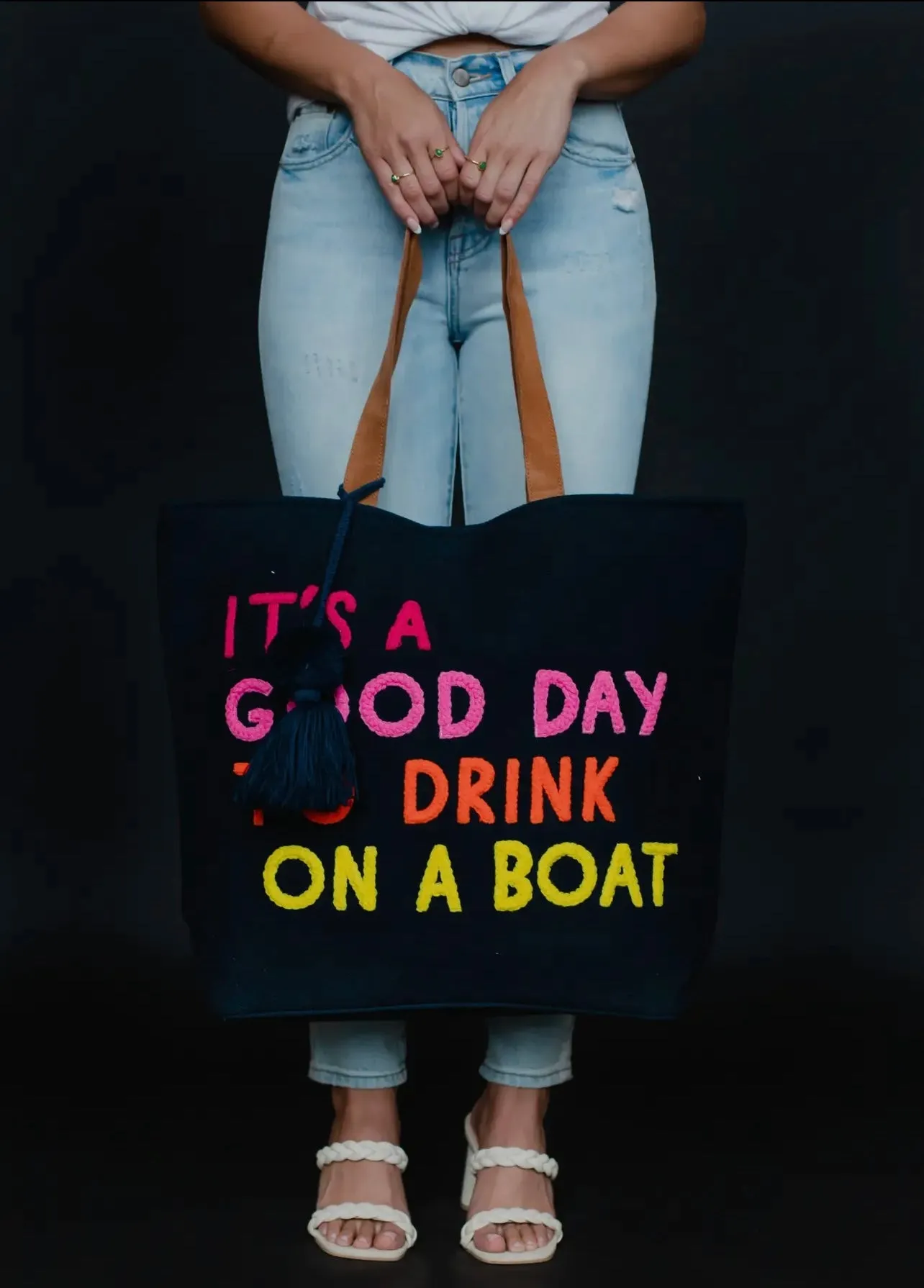 “It’s A Good Day To Drink On A Boat” Tote