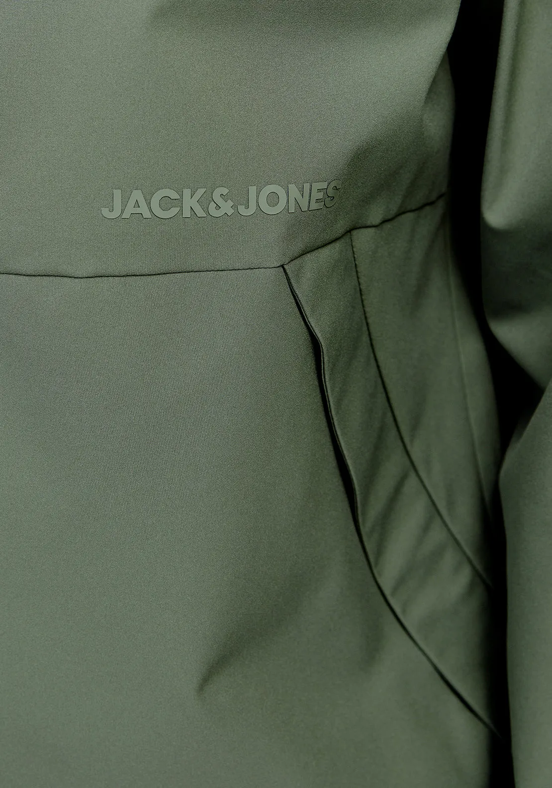 Jack & Jones Adam Water Resistant Jacket, Agave Green