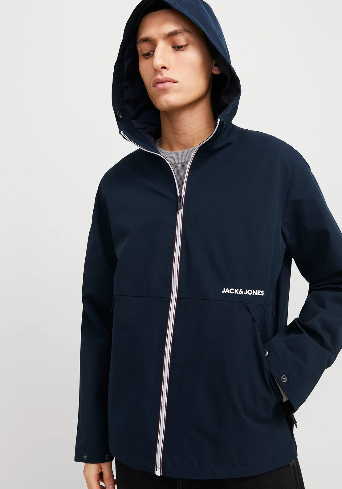 Jack & Jones Adam Water Resistant Jacket, Navy