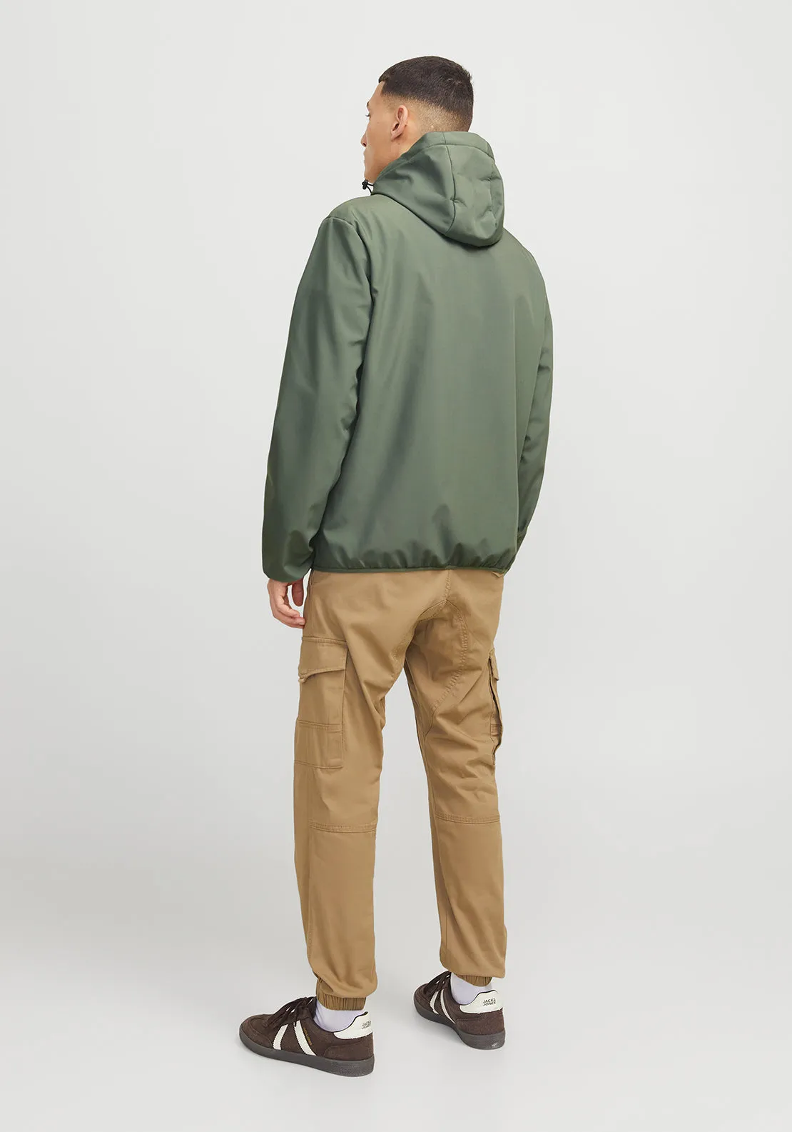 Jack & Jones Theo Softshell Jacket, Agave Green