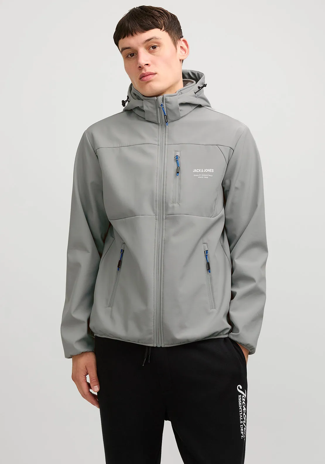 Jack & Jones Theo Softshell Jacket, Ultimate Grey