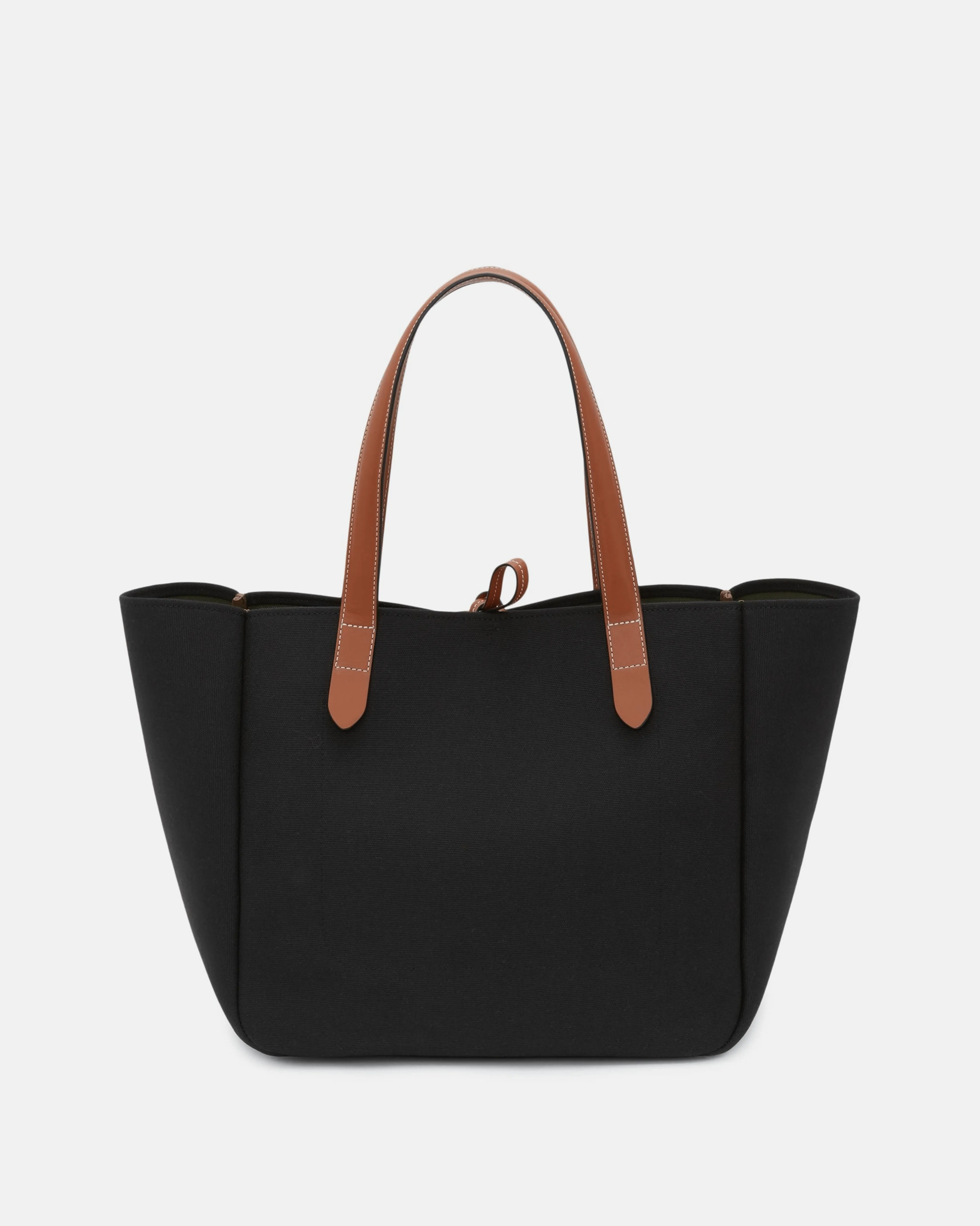 JW Anderson Recycled Canvas Belt Tote in Black