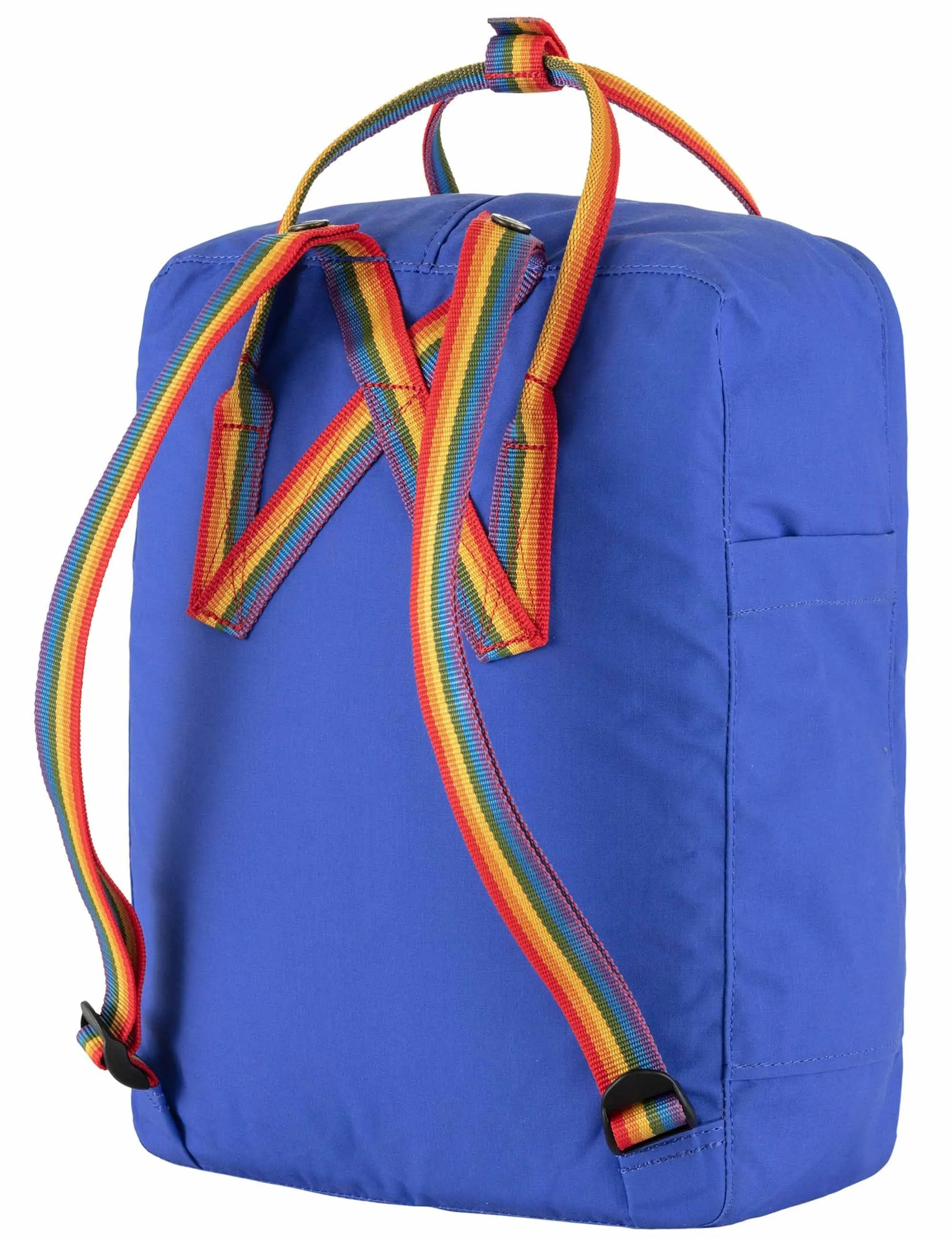 Kanken Classic Rainbow Backpack - Cobalt Blue-Rainbow Pattern