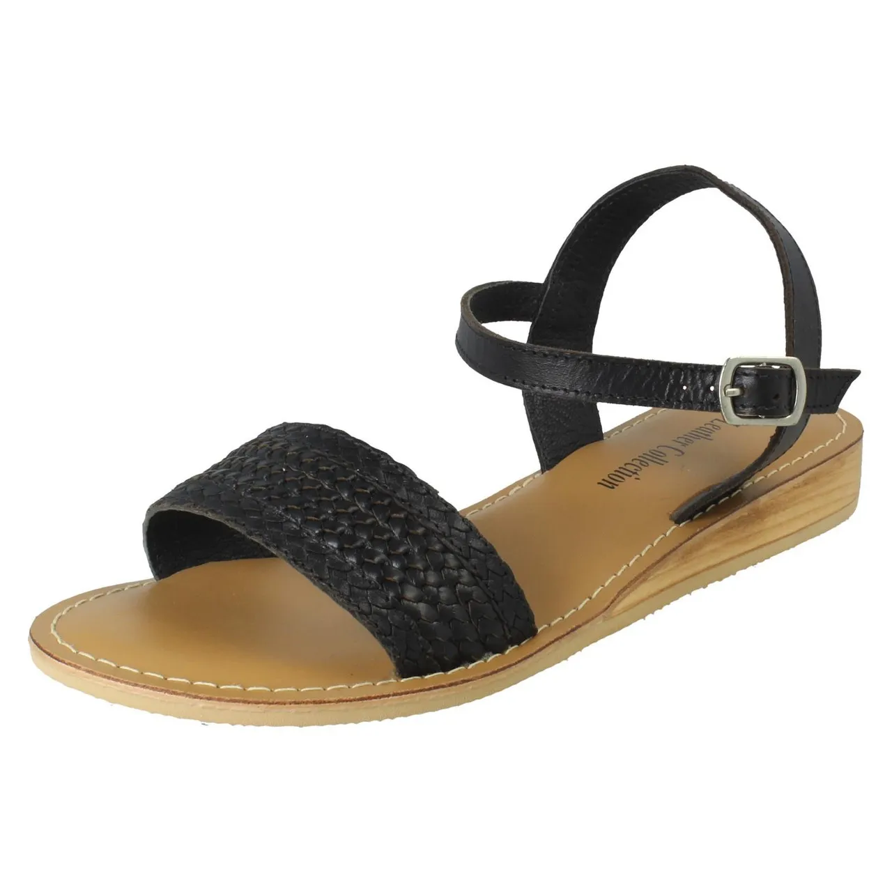 Ladies Leather Collection Summer Weather Sandals F0R0453