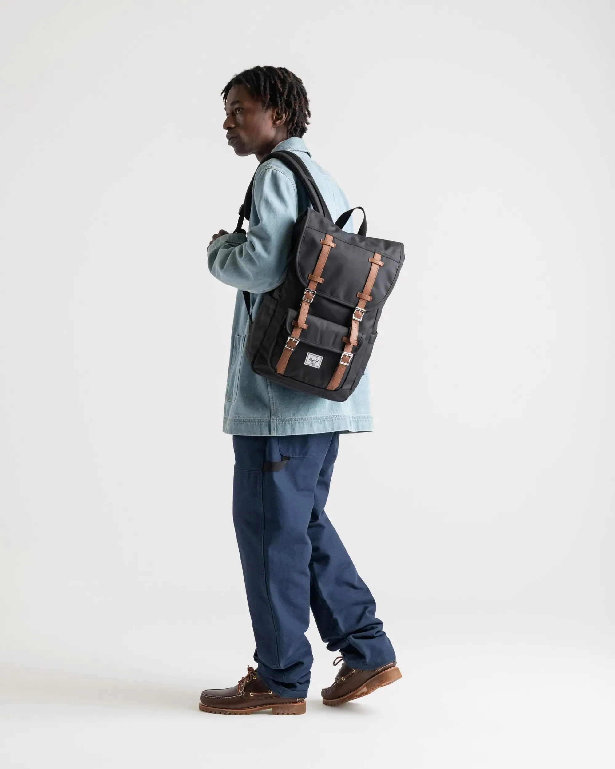 Little America Backpack | Mid-Volume (Black Tonal)