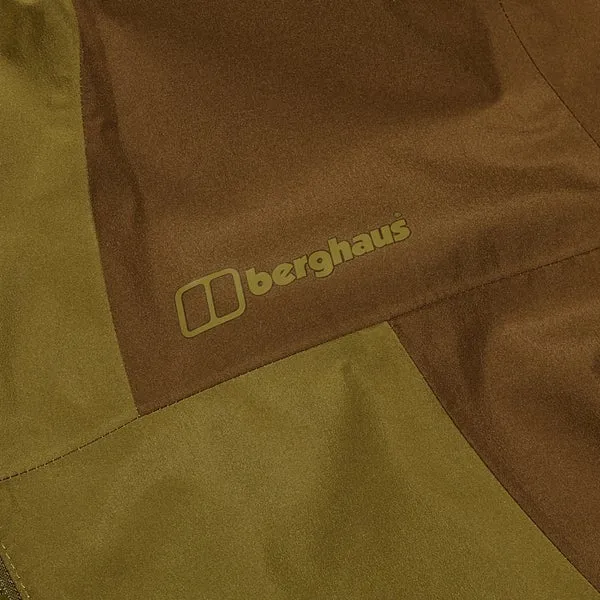 Men's Deluge Pro 3.0 Waterproof Jacket - Green/Brown