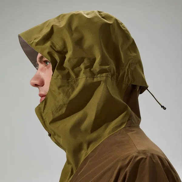 Men's Deluge Pro 3.0 Waterproof Jacket - Green/Brown