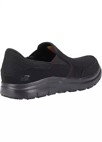 Mens Black Flex Advantage - Mcallen SR Trainers by Skechers | Look Again