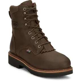 Men's Justin Rivot Hickory Waterproof Steel Toe Boot